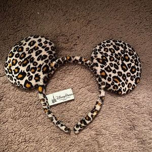 Cheetah Print Mouse Ears